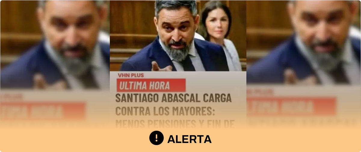 Material publicado por Maldita.es para analizar el caso: La supuesta propuesta de reducir pensiones y cancelar el Imserso.