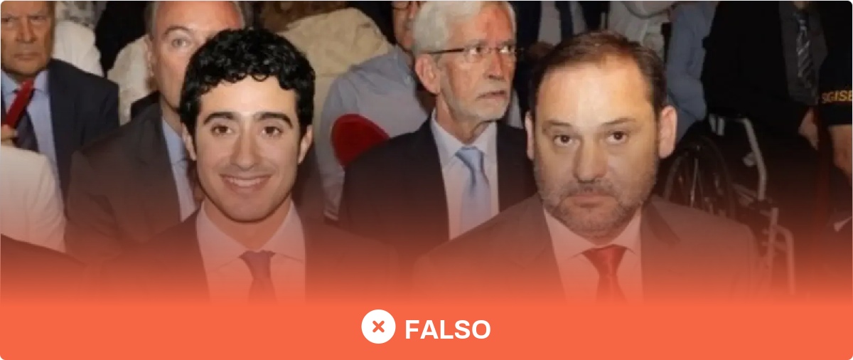 Material visual publicado por Maldita.es para analizar la fotografía manipulada que sustituye el rostro de Pablo Casado por el de Alvise Pérez.